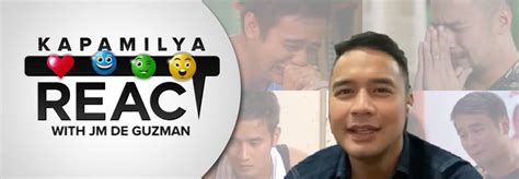 Kapamilya React JM de Guzman .